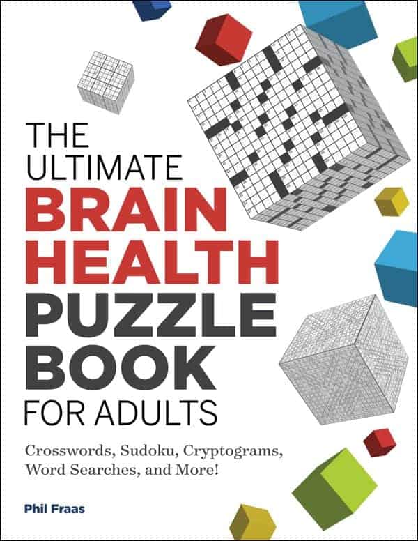 The Ultimate Brain Health Puzzle Book for Adults by Phil Fraas